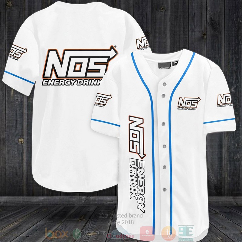 NOS Energy Drinks Baseball Jersey