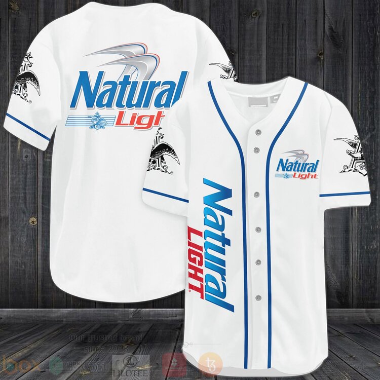 Natural Light Baseball Jersey