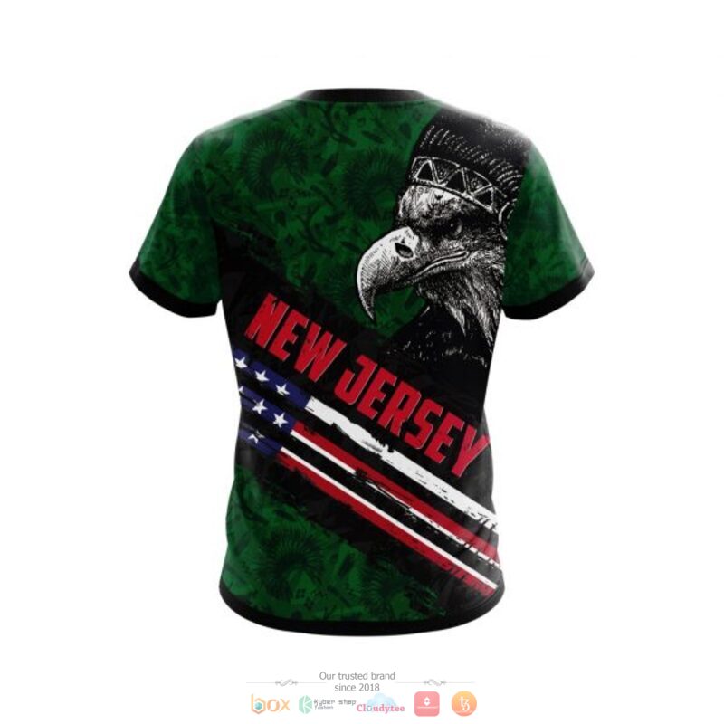New Jersey Devils NHL Eagle American flag 3D shirt hoodie 1 2 3 4 5 6 7 8