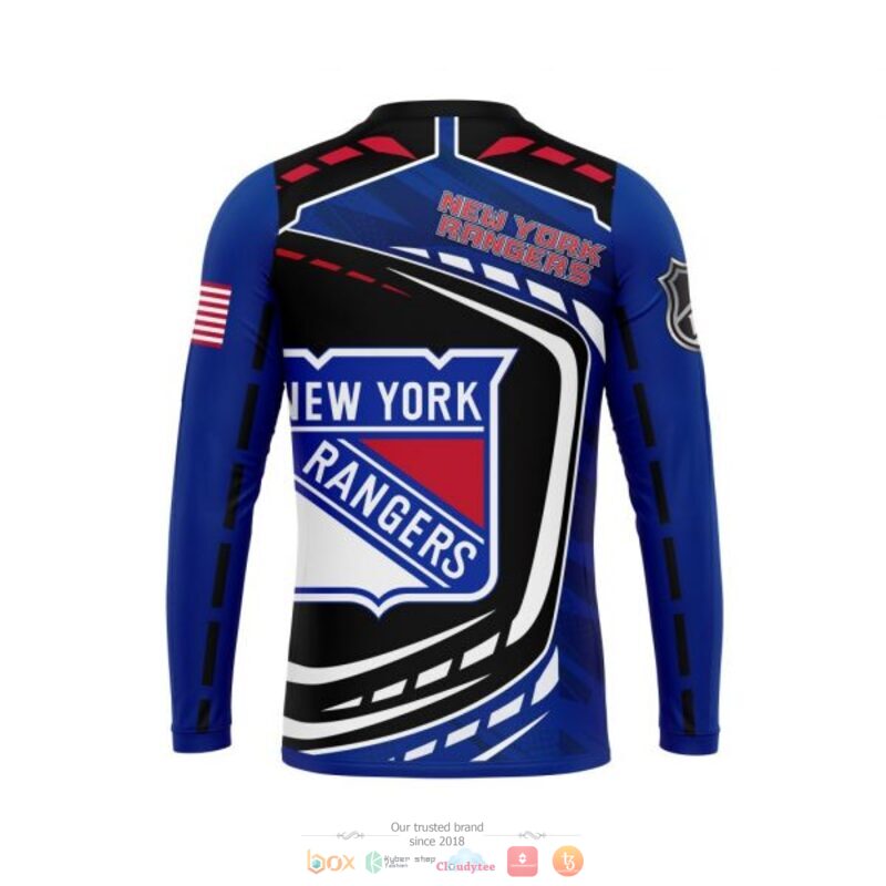 New York Rangers NHL black blue 3D shirt hoodie 1 2 3 4 5 6