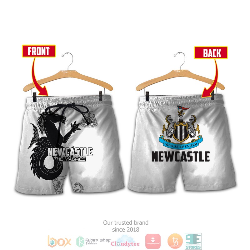 Newcastle The Magpies 3d shirt hoodie 1 2 3 4 5 6 7 8 9 10