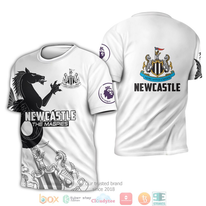 Newcastle The Magpies 3d shirt hoodie 1 2 3 4 5 6 7 8 9 10 11 12 13 14 15 16 17 18 19
