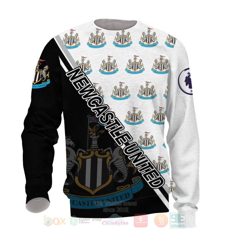 Newcastle United black red 3D shirt hoodie 1 2 3 4 5 6 7 8 9 10 11 12 13 14 15