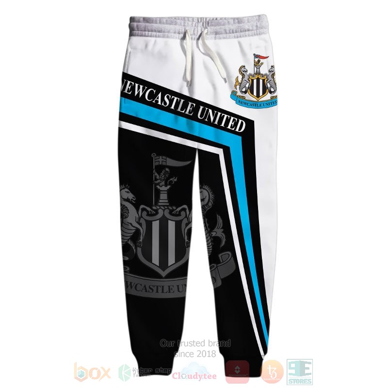 Newcastle United white black 3D shirt hoodie 1 2 3 4 5 6 7 8 9 10 11 12 13 14 15 16