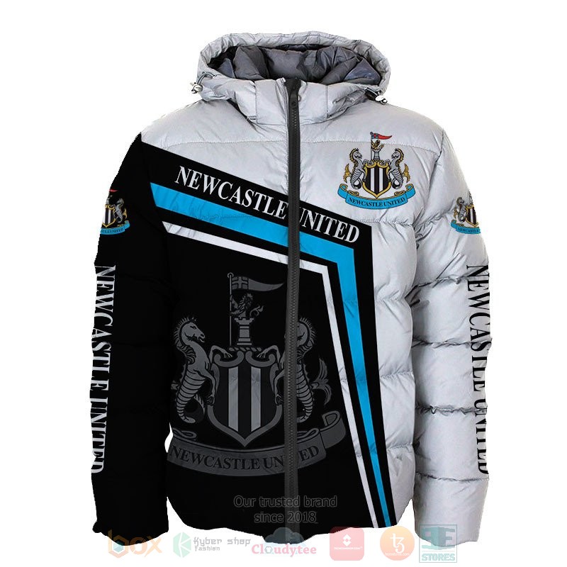 Newcastle United white black 3D shirt hoodie 1 2 3 4 5 6 7 8 9 10 11 12 13 14 15 16 17 18