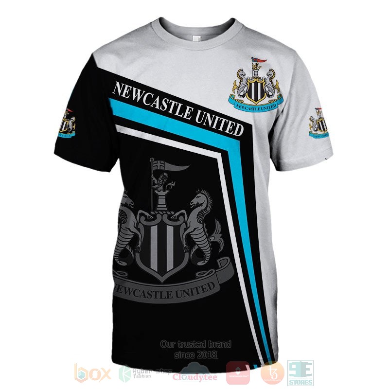 Newcastle United white black 3D shirt hoodie 1 2 3 4 5 6 7 8 9 10 11 12 13 14 15 16 17 18 19 20 21
