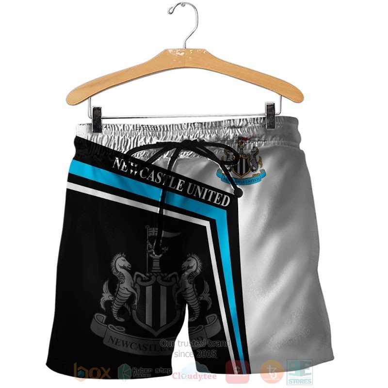 Newcastle United white black 3D shirt hoodie 1 2 3 4 5 6 7 8 9 10 11 12 13 14 15 16 17 18 19 20 21 22 23
