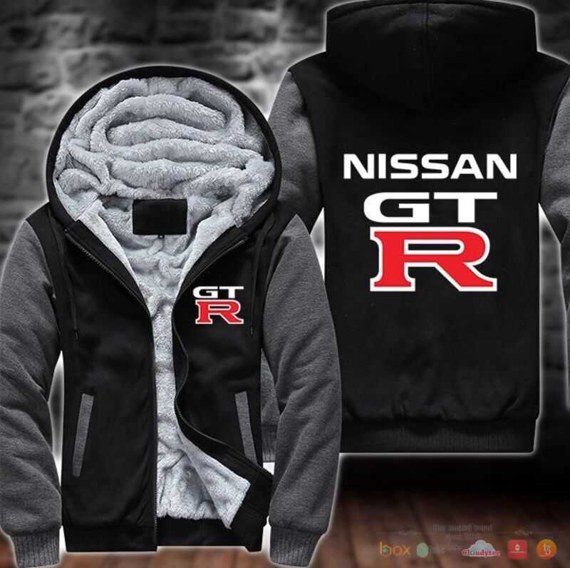 Nissan GTR Fleece Hoodie Jacket 1