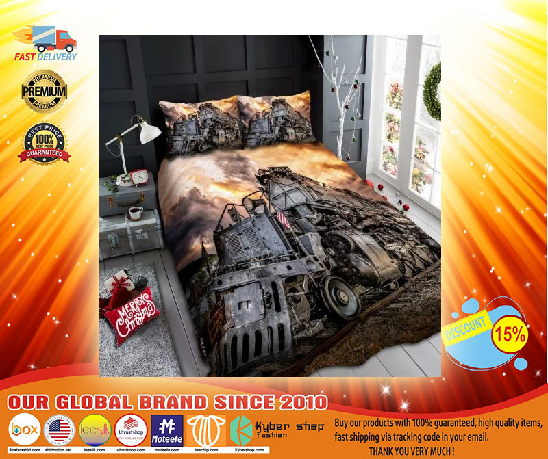 Old railroad bedding set3
