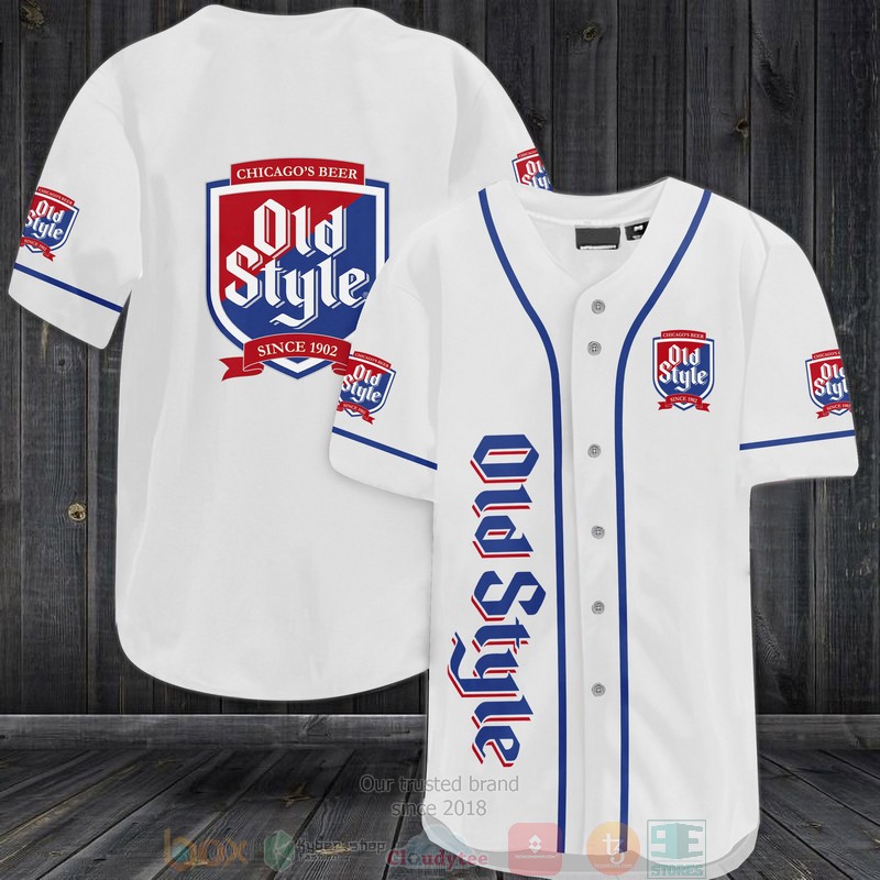 Old Style Chicagos Beer Baseball Jersey