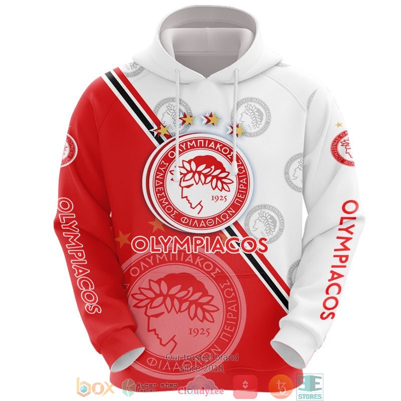 Olympiacos 1925 3d shirt hoodie 1 2 3 4 5 6 7 8 9 10 11 12