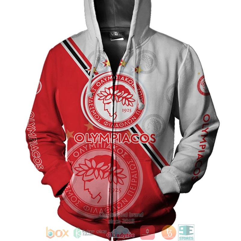 Olympiacos 1925 3d shirt hoodie 1 2 3 4 5 6 7 8 9 10 11 12 13 14