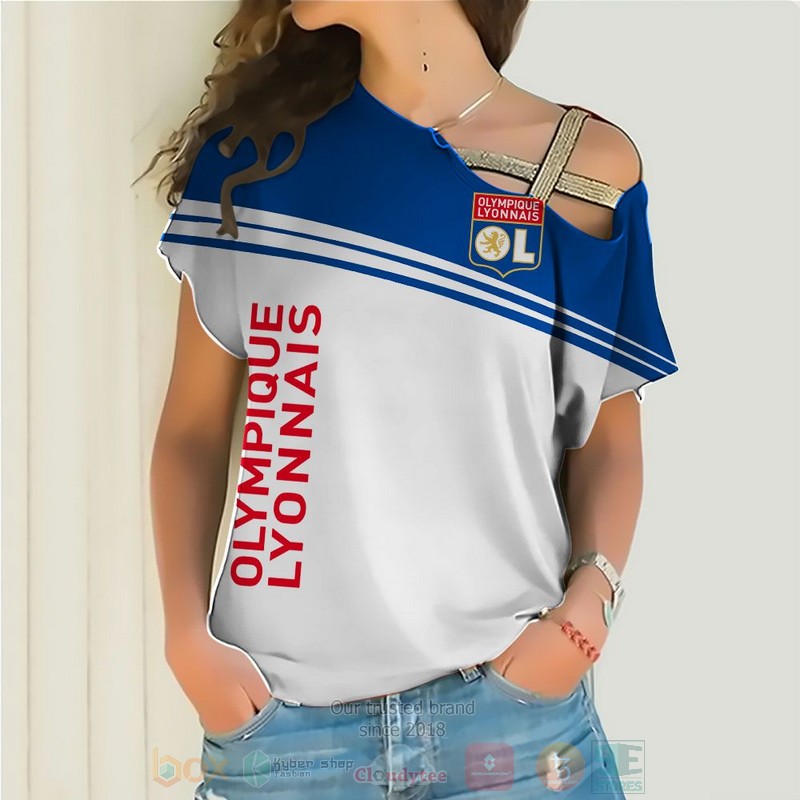 Olympique Lyonnais white blue 3D shirt hoodie 1 2 3 4 5 6 7 8 9 10 11 12 13