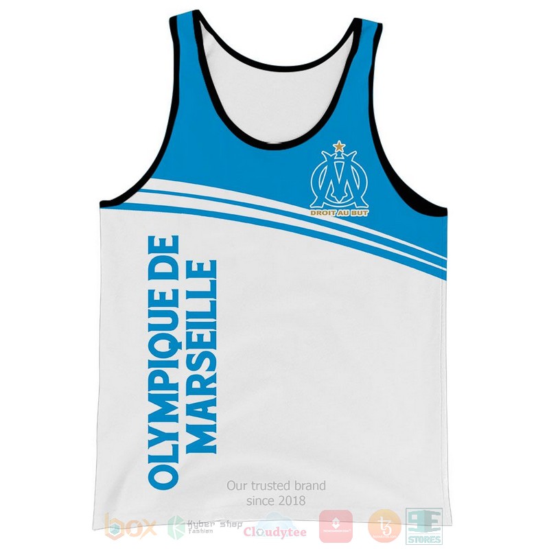 Olympique de Marseille white blue 3D shirt hoodie 1 2 3 4 5 6 7 8 9 10 11 12 13 14 15 16 17 18 19 20 21 22 23 24 25 26 27 28 29 30