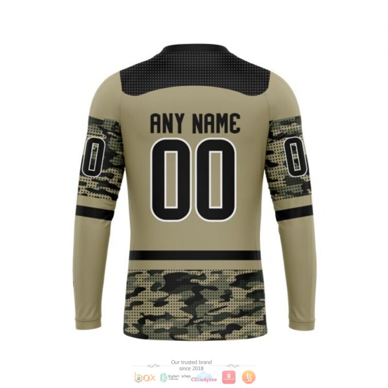Personalized Arizona Coyotes NHL Military Appreciation Night custom 3D shirt hoodie 1 2 3 4 5 6