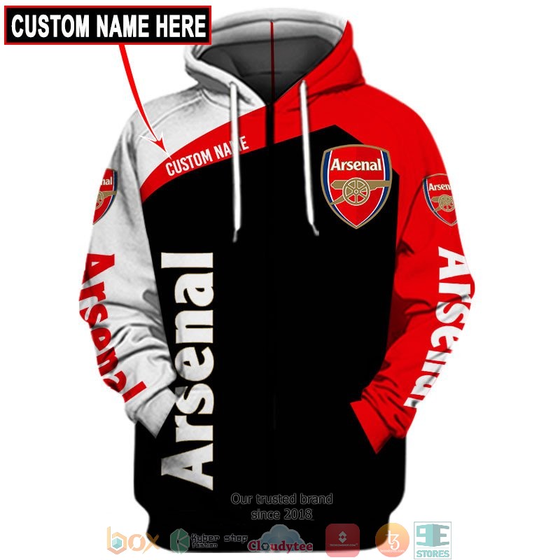 Personalized Arsenal 3d shirt hoodie 1 2 3 4 5 6 7 8 9 10 11 12 13 14