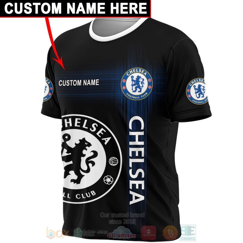 Personalized Chelsea Football club custom 3D shirt hoodie 1 2 3 4 5 6 7 8 9