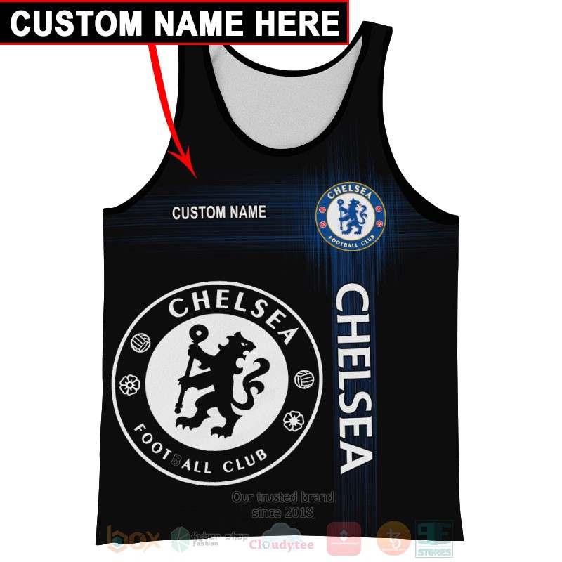 Personalized Chelsea Football club custom 3D shirt hoodie 1 2 3 4 5 6 7 8 9 10
