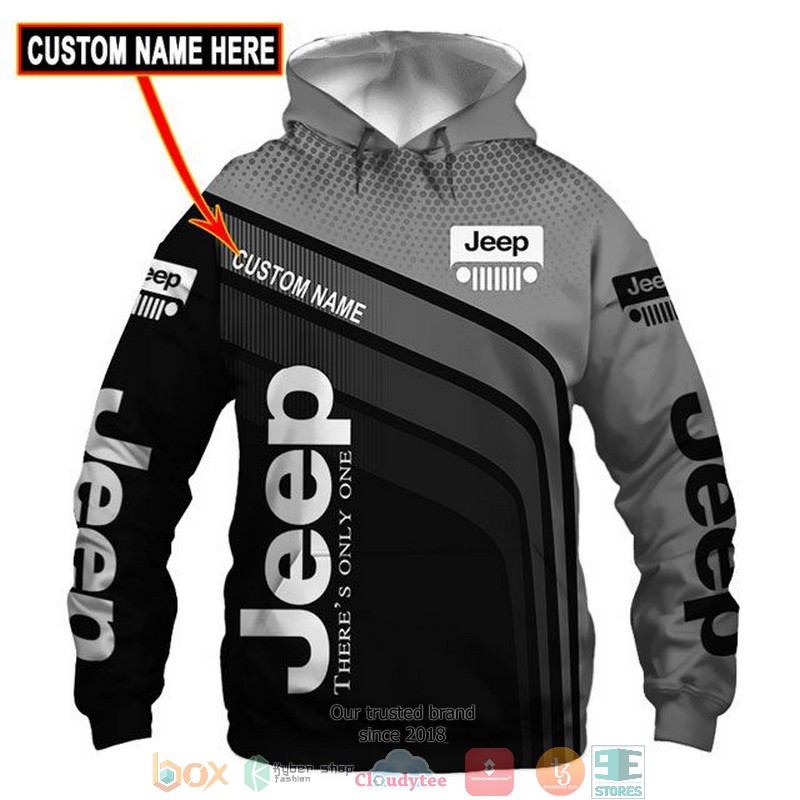 Personalized Jeep Theres Only one Black 3d shirt hoodie 1 2 3 4 5 6 7 8 9 10 11 12