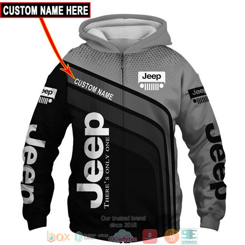 Personalized Jeep Theres Only one Black 3d shirt hoodie 1 2 3 4 5 6 7 8 9 10 11 12 13 14