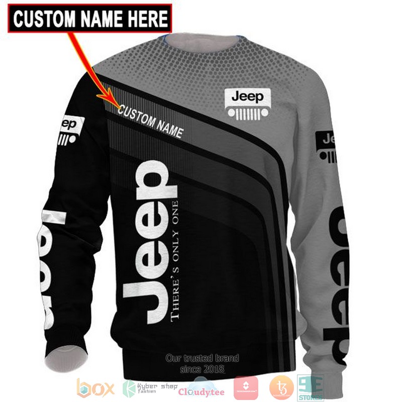 Personalized Jeep Theres Only one Black 3d shirt hoodie 1 2 3 4 5 6 7 8 9 10 11 12 13 14 15