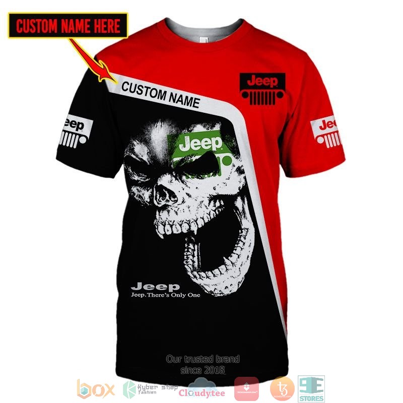 Personalized Jeep Theres Only one Skull 3d shirt hoodie 1 2 3 4 5 6 7 8 9 10 11 12 13 14 15 16 17 18 19