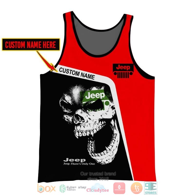Personalized Jeep Theres Only one Skull 3d shirt hoodie 1 2 3 4 5 6 7 8 9 10 11 12 13 14 15 16 17 18 19 20