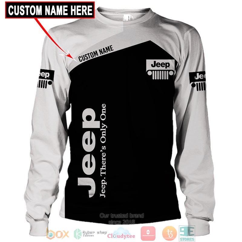 Personalized Jeep Theres only one 3d shirt hoodie 1 2 3 4 5 6 7 8 9 10 11 12 13 14 15