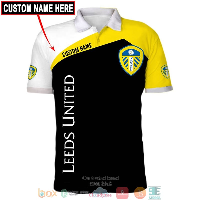 Personalized Leeds United Yellow 3d shirt hoodie 1 2 3 4 5 6 7 8 9 10 11 12 13 14 15 16 17 18 19 20
