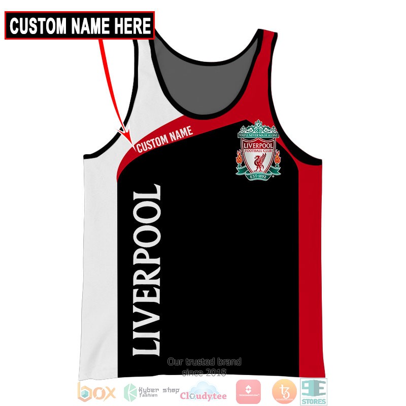 Personalized Liverpool 3d shirt hoodie 1 2 3 4 5 6 7 8 9 10