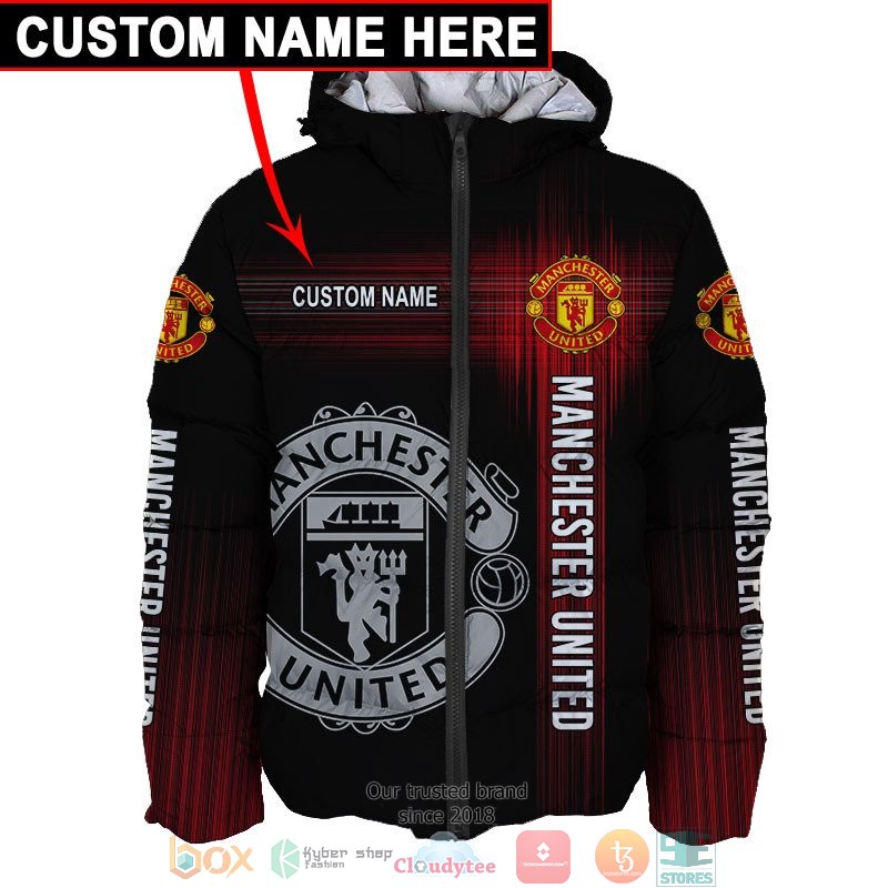 Personalized Manchester United Black 3d shirt hoodie 1 2 3 4 5 6 7 8 9 10 11 12 13 14 15 16 17 18
