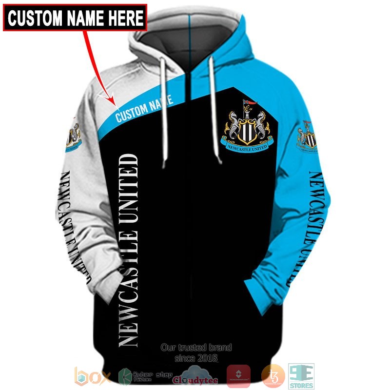 Personalized Newcastle 3d shirt hoodie 1 2 3 4 5 6 7 8 9 10 11 12 13 14