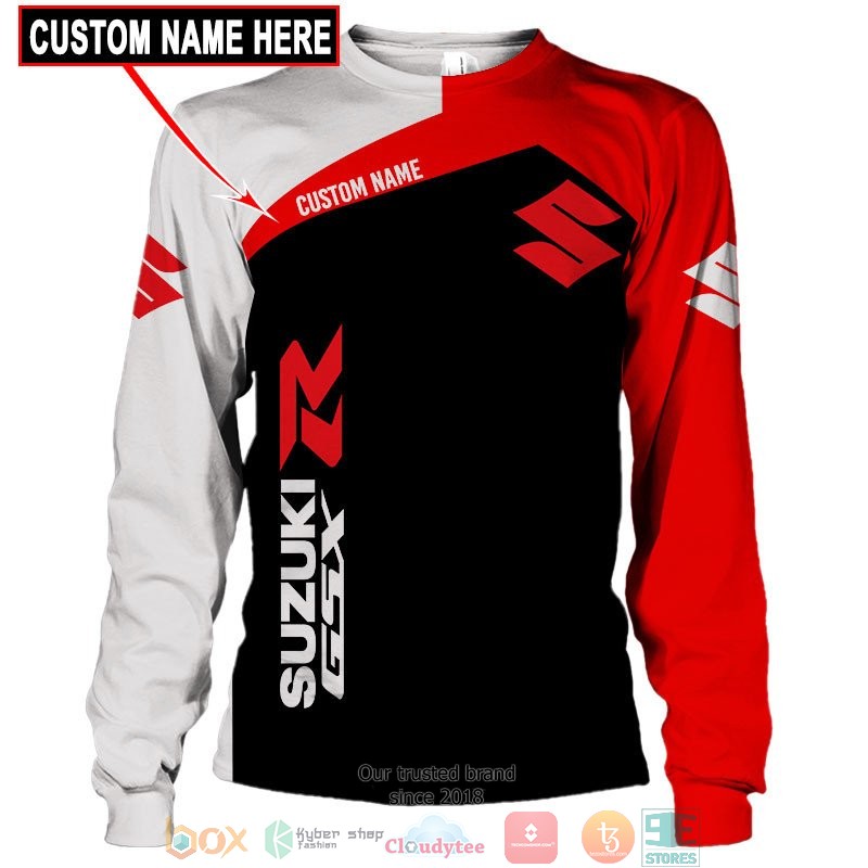 Personalized Suzuki GSX R 3d shirt hoodie 1 2 3 4 5 6 7 8 9 10 11 12 13 14 15