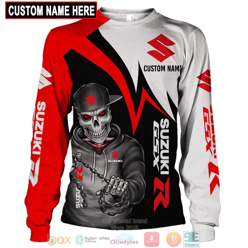 Personalized Suzuki Skull GSXR Z 3d shirt hoodie 1 2 3 4 5 6 7 8 9 10 11 12 13 14 15
