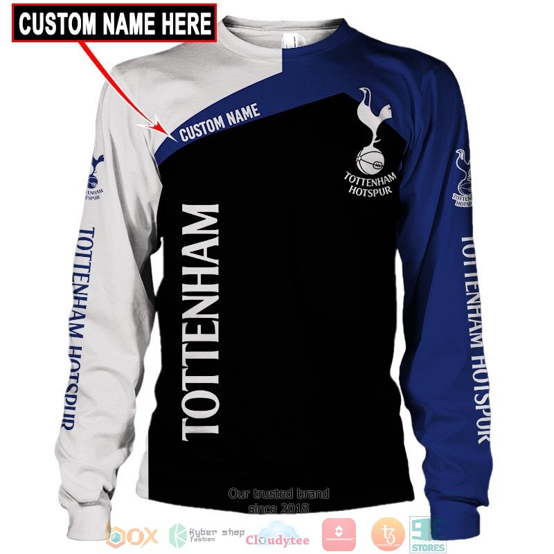 Personalized Tottenham 3d shirt hoodie 1 2 3 4 5 6 7 8 9 10 11 12 13 14 15