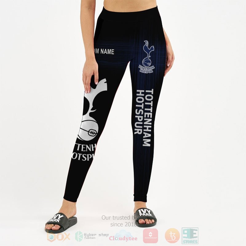 Personalized Tottenham Hotspur black custom 3D shirt hoodie 1 2 3 4 5 6 7 8 9 10 11 12 13 14 15 16 17 18 19