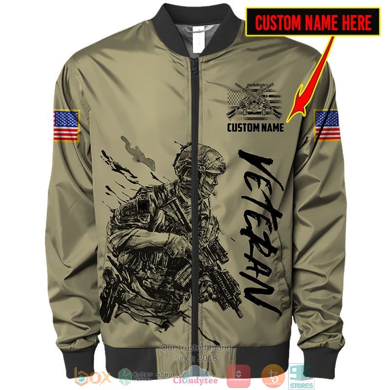 Personalized Veteran American flag 3d shirt hoodie 1 2 3 4 5 6 7 8 9 10 11 12 13 14 15 16 17