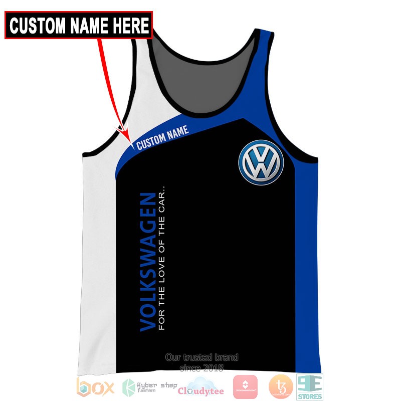Personalized Volkswagen For the love of the car 3d shirt hoodie 1 2 3 4 5 6 7 8 9 10