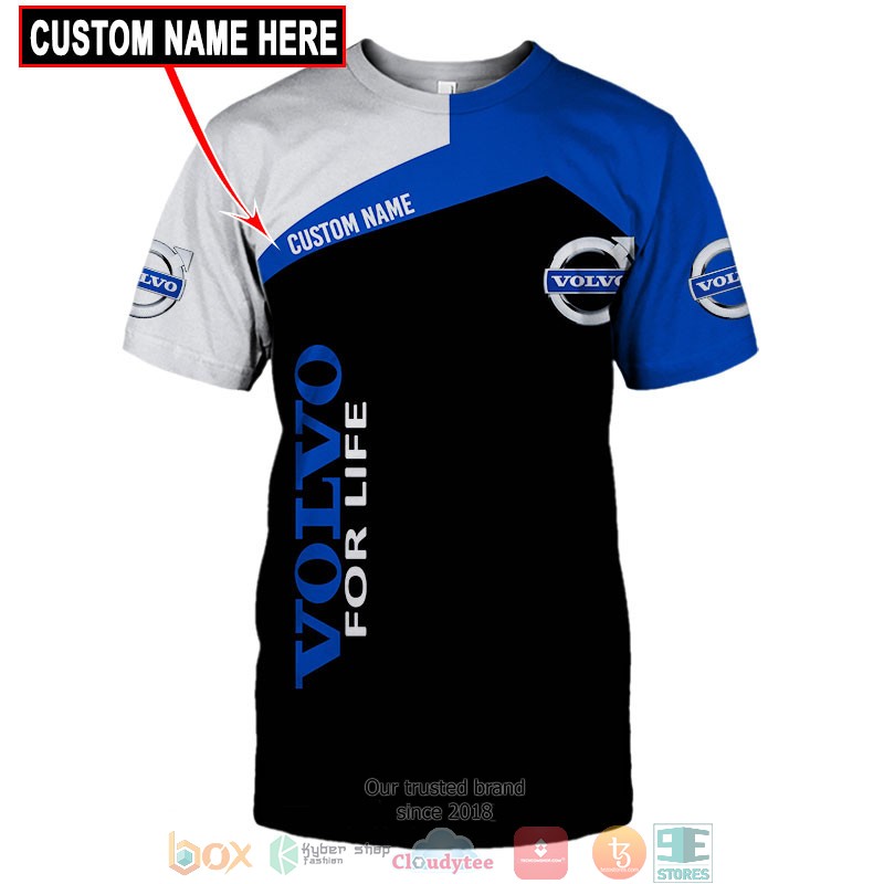 Personalized Volvo For Life 3d shirt hoodie 1 2 3 4 5 6 7 8 9