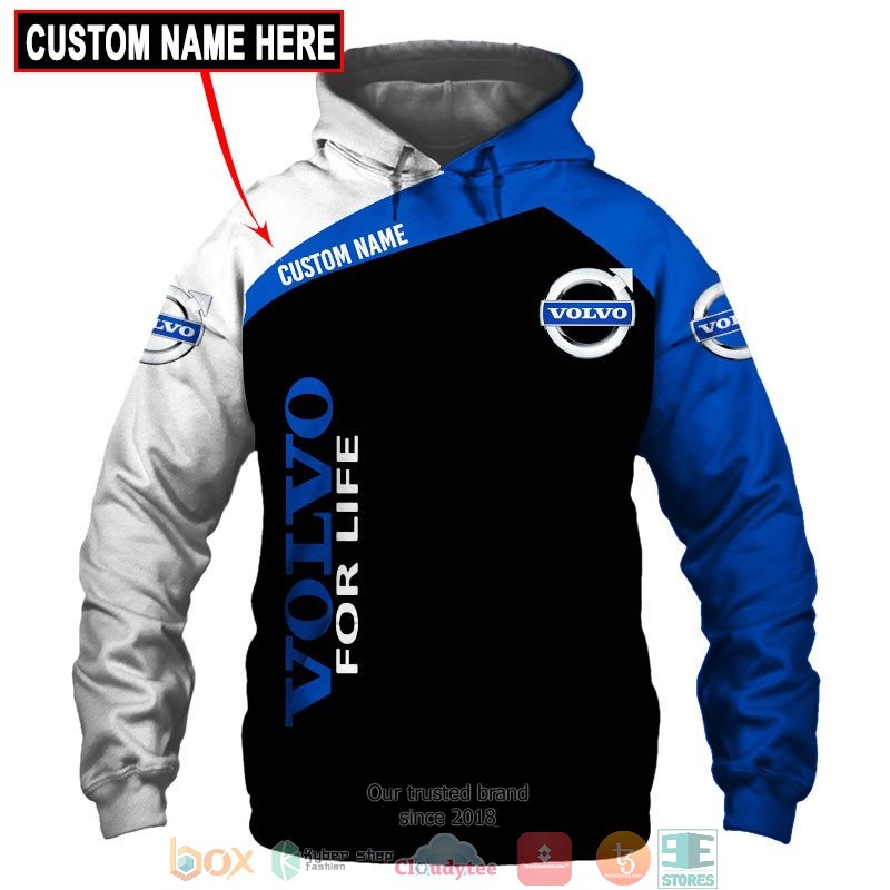 Personalized Volvo For Life 3d shirt hoodie 1 2 3 4 5 6 7 8 9 10 11 12