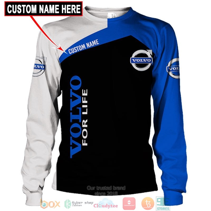 Personalized Volvo For Life 3d shirt hoodie 1 2 3 4 5 6 7 8 9 10 11 12 13 14 15