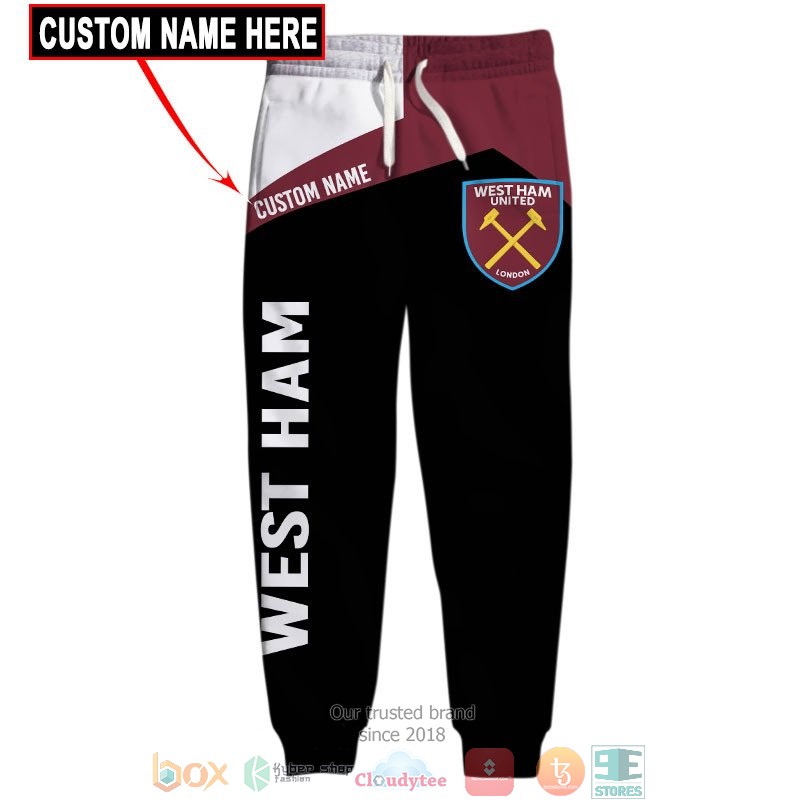 Personalized West Ham 3d shirt hoodie 1 2 3 4 5 6 7 8 9 10 11 12 13 14 15 16