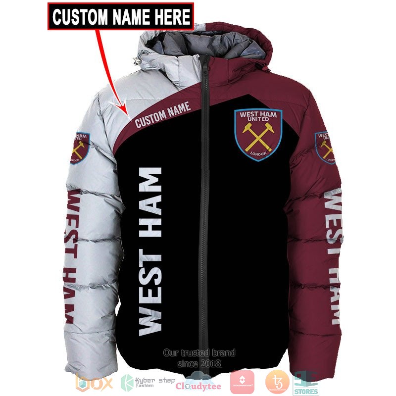 Personalized West Ham 3d shirt hoodie 1 2 3 4 5 6 7 8 9 10 11 12 13 14 15 16 17 18
