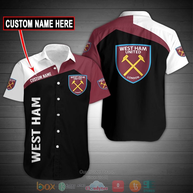 Personalized West Ham 3d shirt hoodie 1 2 3 4 5 6 7 8 9 10 11 12 13 14 15 16 17 18 19