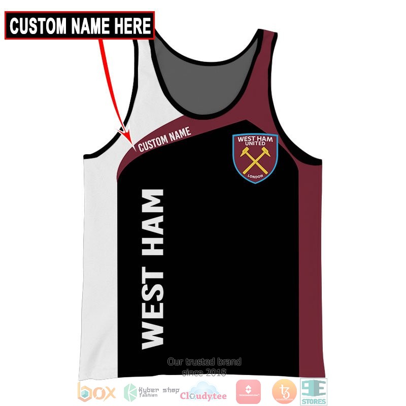 Personalized West Ham 3d shirt hoodie 1 2 3 4 5 6 7 8 9 10 11 12 13 14 15 16 17 18 19 20 21 22