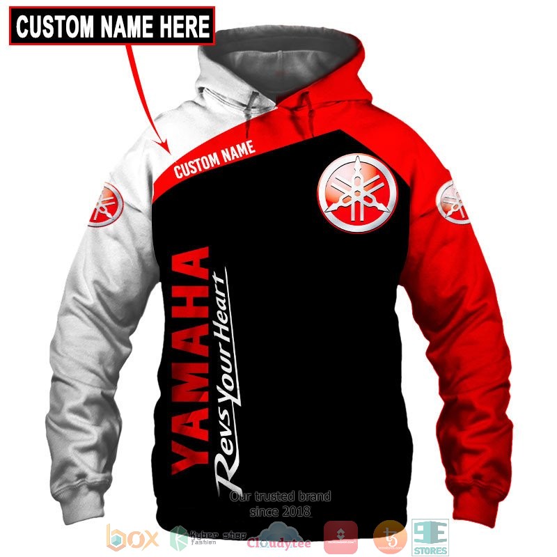 Personalized Yamaha Revs Your heart 3d shirt hoodie 1 2 3 4 5 6 7 8 9 10 11 12