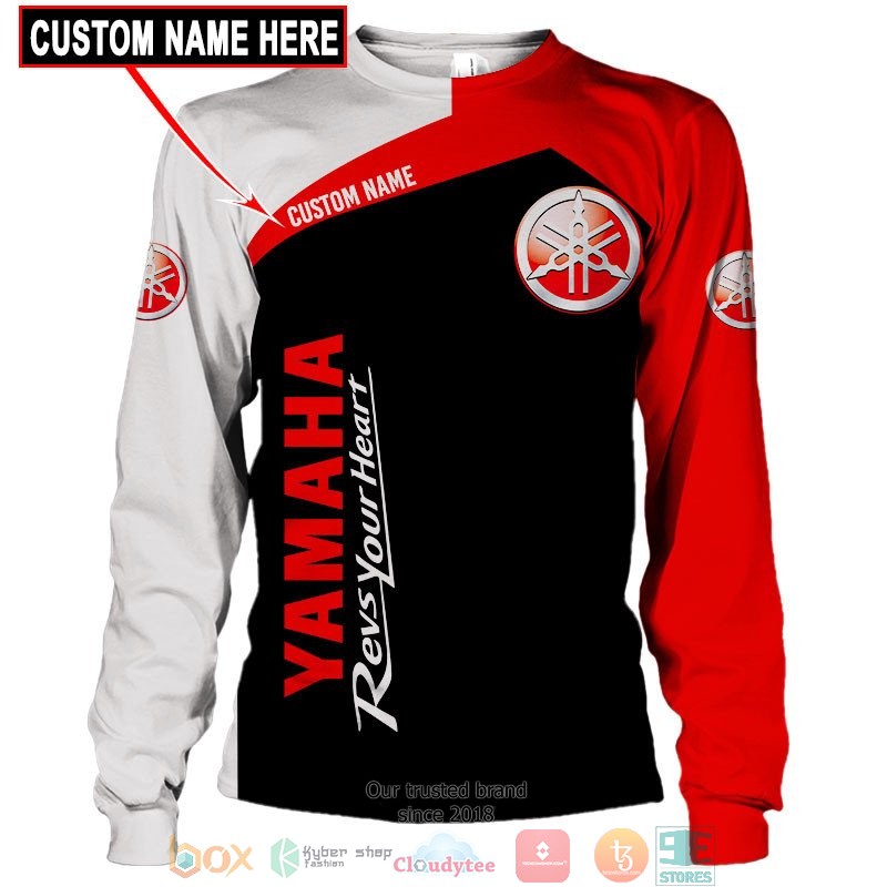 Personalized Yamaha Revs Your heart 3d shirt hoodie 1 2 3 4 5 6 7 8 9 10 11 12 13 14 15