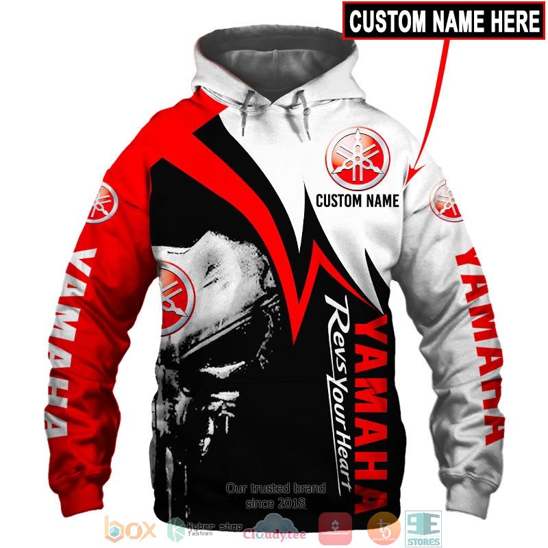 Personalized Yamaha Revs Your heart Punisher Skull 3d shirt hoodie 1 2 3 4 5 6 7 8 9 10 11 12