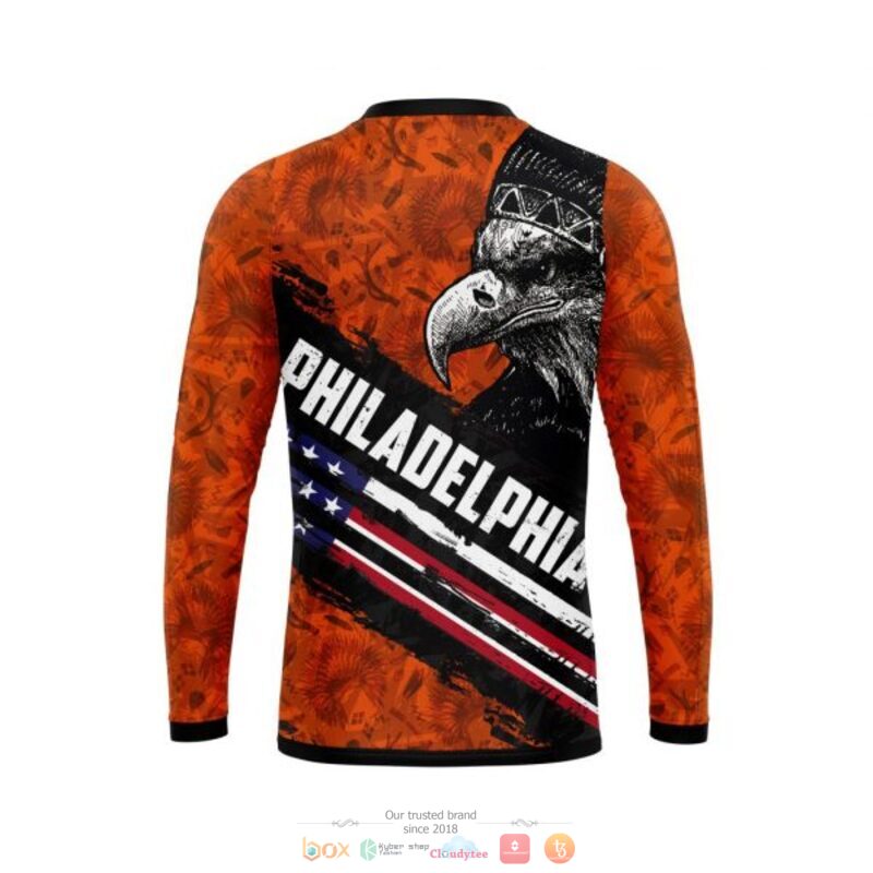 Philadelphia Flyers NHL Eagle American flag 3D shirt hoodie 1 2 3 4 5 6