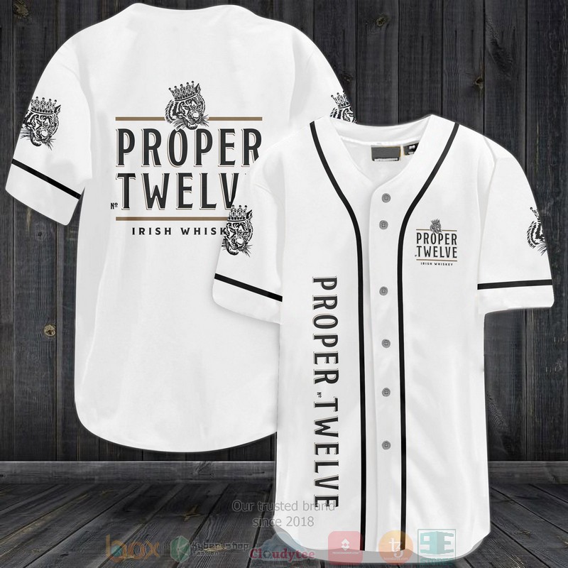 Proper No Twelve Irish Whiskey Baseball Jersey